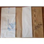 Paper - Disposable Paper Tablecloth with 2 ply (PE)  1 meter x 1 meter